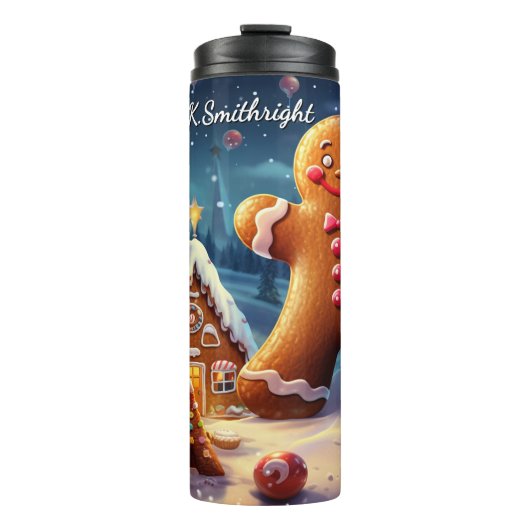 Frosted Cookie Wonderland Thermosbecher (Vorderseite)