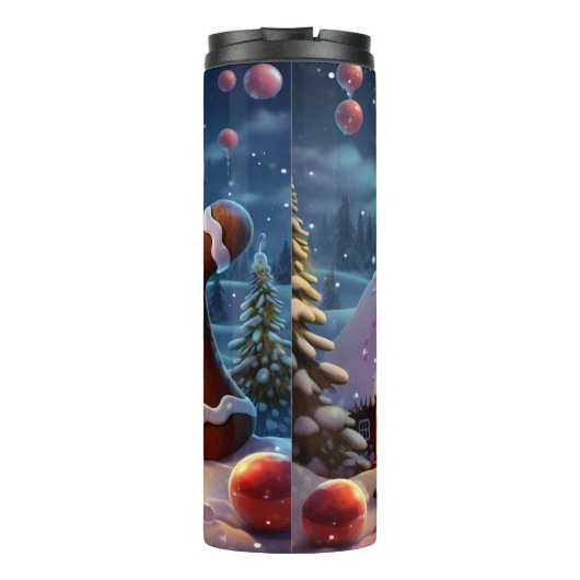 Frosted Cookie Wonderland Thermosbecher (Rückseite)