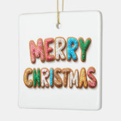 Frosted Cookies Frohe Weihnachten Ornament (Links)