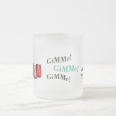 Frosted Dear Santa Gimme A Man After Midnight Mug Mattglastasse (Mittel)