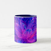 Frosted Glass Bloom Zweifarbige Tasse (Mittel)