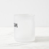 Frosted Glass Custom Mug Blank Template - 10oz Mattglastasse (Mittel)