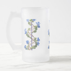 Frosted Glass Tasse 16 oz - Blühende Zweige