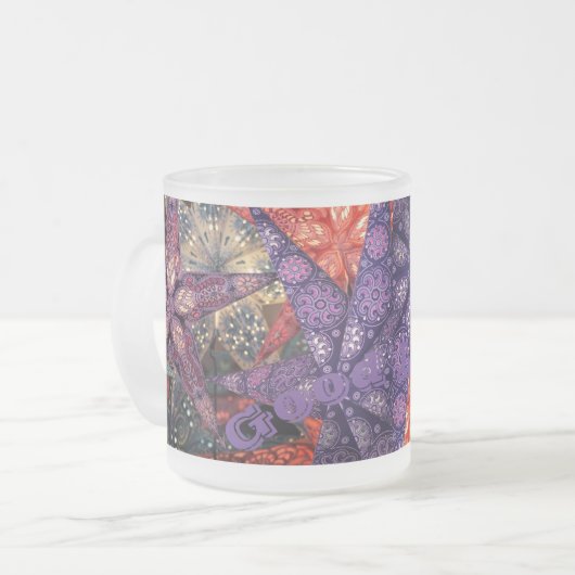 Frosted Glass Tassen (Vorderseite Links)