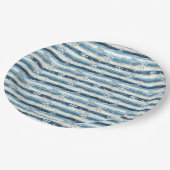 Frosted Horizon Pappteller (Schrägansicht)