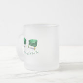 Frosted Mug – Ingwerbier wird das nicht beheben Mattglastasse (Vorderseite Links)
