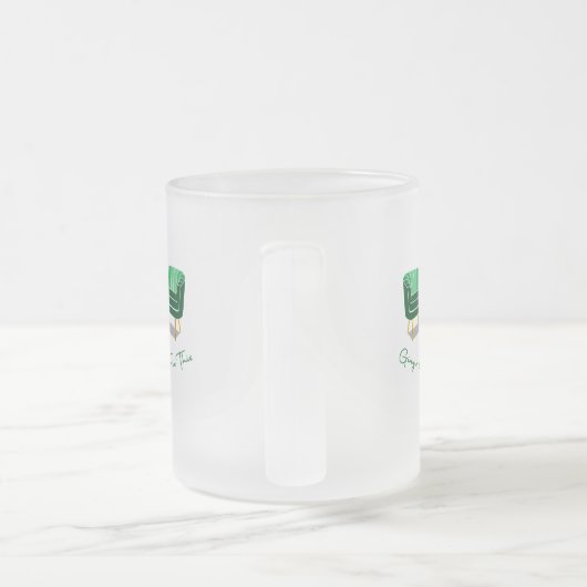 Frosted Mug – Ingwerbier wird das nicht beheben Mattglastasse (Henkel)