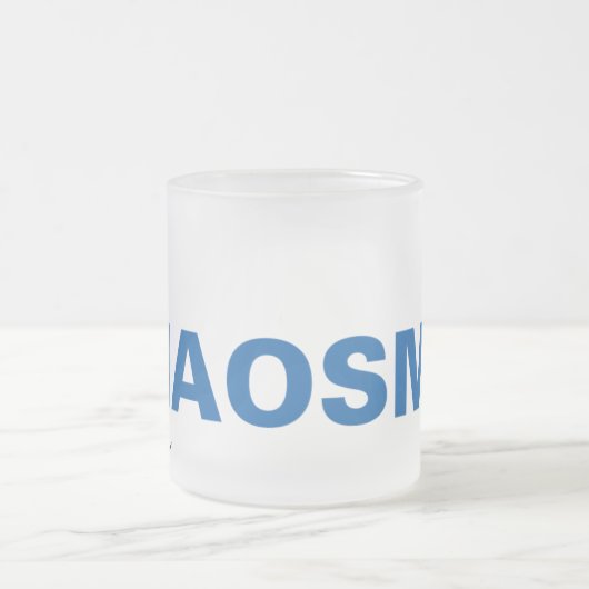 Frosted NAOSMM Logo Mug Mattglastasse (Mittel)