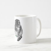 Frosted Paw Feiertags-Tasse Kaffeetasse (VorderseiteRechts)