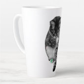 Frosted Paw Feiertags-Tasse Milchtasse (Linke Ecke)