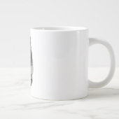 Frosted Paw Holiday Mug Jumbo-Tasse (Rechts)