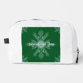 Frosted Pine Elegance Waschbeutel (Vorderseite)