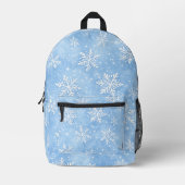 Frosted Sparkle Bedruckter Rucksack (Vorderseite)