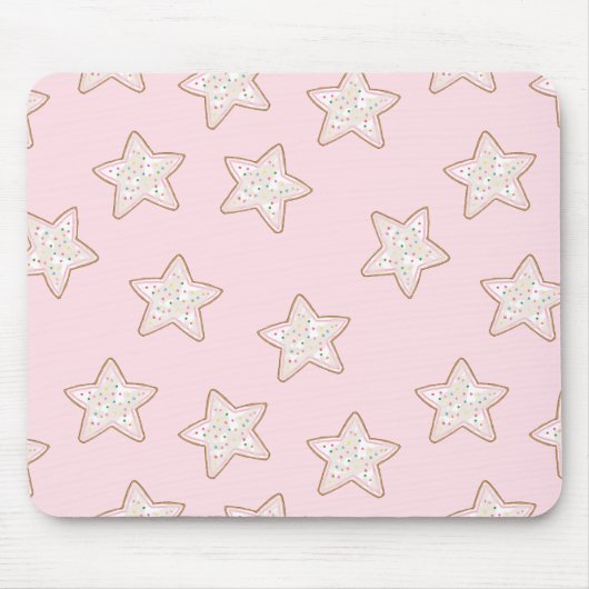 Frosted Star Cookies Mousepad (Vorne)