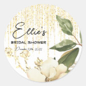 Frosted Winter - Gold - Multi-use Favor Sticker (Vorderseite)