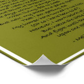 Frösteln Poster (Ecke)