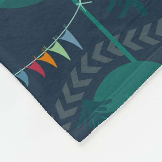 Froster Rennfahrer Kinder Personalisiert Fleecedecke (Ecke)