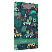 Froster Rennfahrer Kinder Personalisiert Klemmbrett (Rechts)