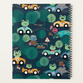 Froster Rennfahrer Kinder Personalisiert Planer (Rückseite)