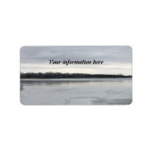 Froster See Adressaufkleber (Vorne)