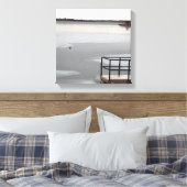 Froster See Leinwanddruck (Insitu (Schlafzimmer))