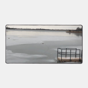 Froster See Schreibtischunterlage