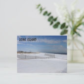 Froster Strand Postkarte (Stehend Vorderseite)