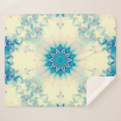 Frostes Wasser Frostig Blaue Winterschneeflocke Sherpadecke (Vorderseite (Horizontal))