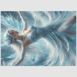 Frostfall-Verzauberin Eis-Ballett Winterfee Seidenpapier