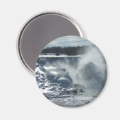 Frostfälle Magnet (Vorderseite/Rückseite)