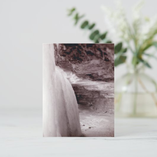 Frostfälle Postkarte (Stehend Vorderseite)