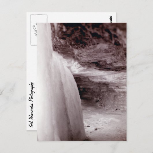 Frostfälle Postkarte (Vorne/Hinten)