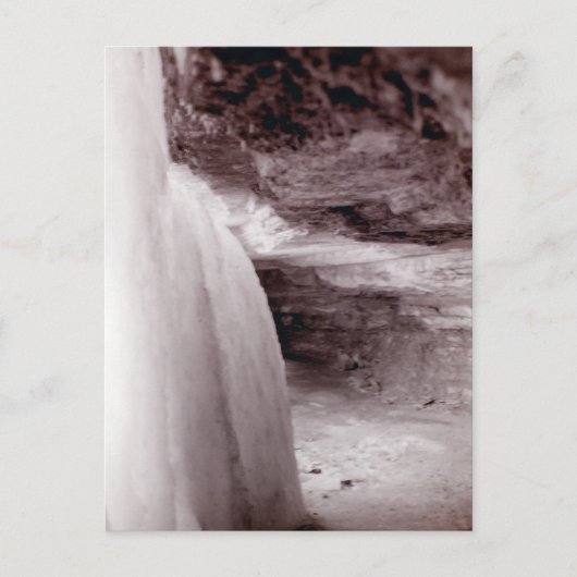 Frostfälle Postkarte (Vorderseite)