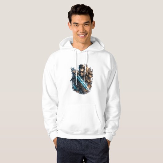 Frostfire Blade Warrior Hoodie (Vorne ganz)