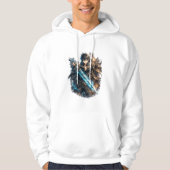 Frostfire Blade Warrior Hoodie (Vorderseite)