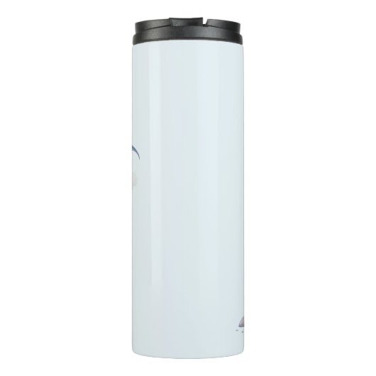 Frostfire Hatchling Blue Dragon Thermosbecher (Rückseite)