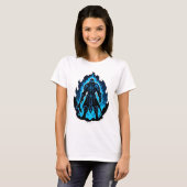 Frostfire Shadow Knight – Blue Inferno Edition T-Shirt (Vorne ganz)