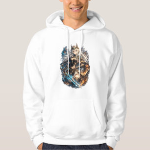 Frostfire-Valkyrie-Rüstung Hoodie