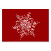 Frostflake Tischnummer (Rückseite)