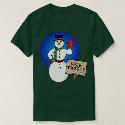 Frostfrei von den Kranken T-Shirt (Design vorne)