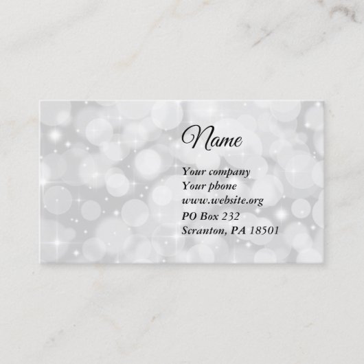 Frostgeist Visitenkarte (Vorderseite)