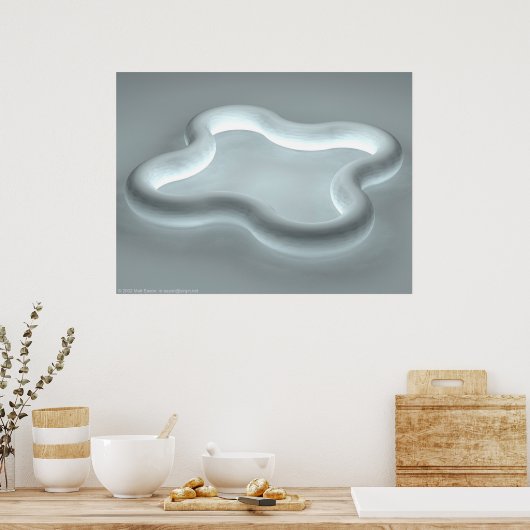 Frostglühen Poster (Küche)