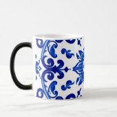 Frostierte Glas-Tasse Verwandlungstasse (Links)