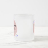 Frostierter Becher mit Bibelvers Mattglastasse (Mittel)