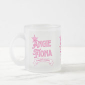 Frostiertes Glas-Mug Mattglastasse (Links)