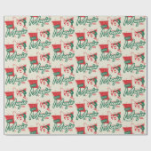 Frostig der Schneemann - Es muss magisch sein Geschenkpapier (Flach)