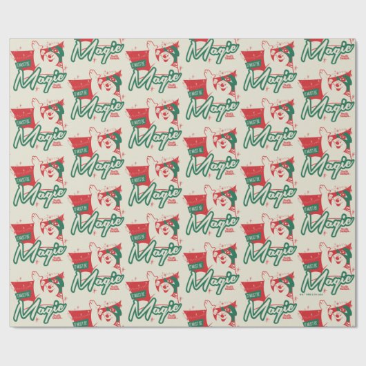 Frostig der Schneemann - Es muss magisch sein Geschenkpapier (Flach)