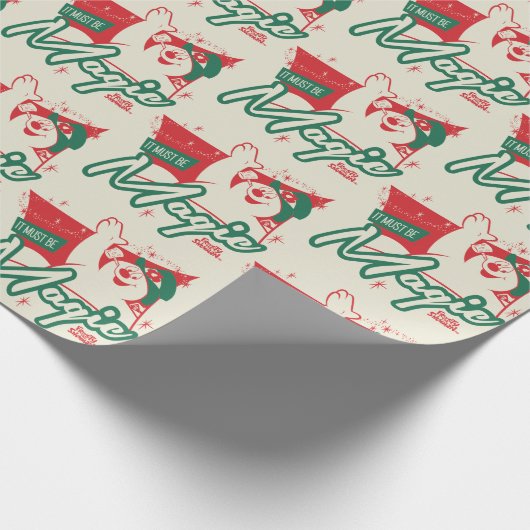 Frostig der Schneemann - Es muss magisch sein Geschenkpapier (Ecke)