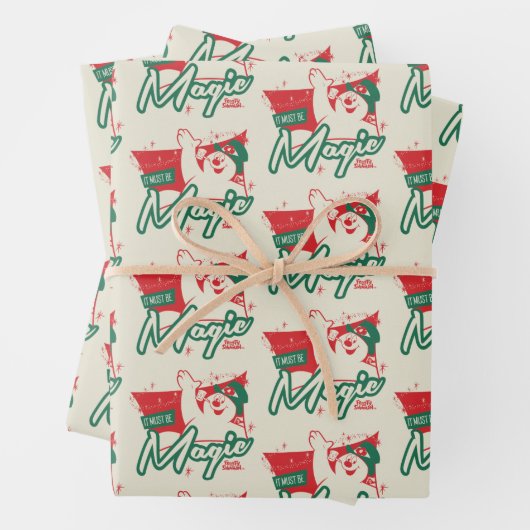 Frostig der Schneemann - Es muss magisch sein Geschenkpapier Set (Beispiel)