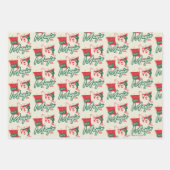 Frostig der Schneemann - Es muss magisch sein Geschenkpapier Set (Vorderseite)